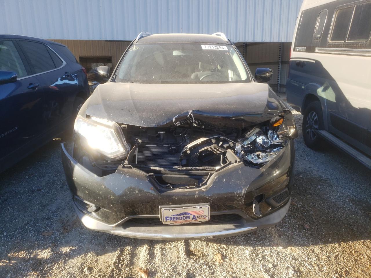 2016 Nissan Rogue VIN KNMAT2MT0GP665249 Copart auction photo, front end damage thumbnail 5