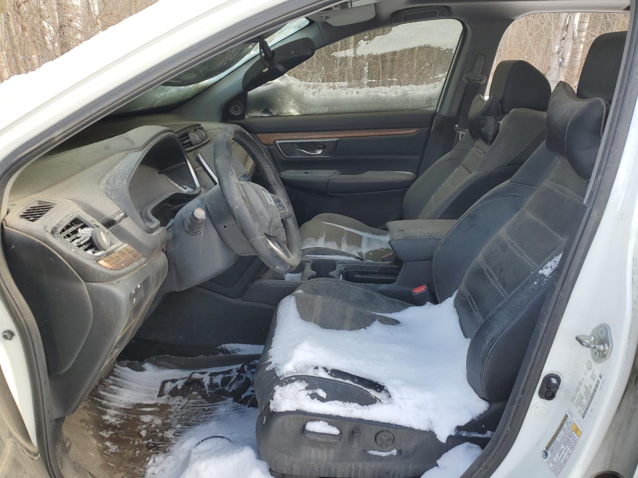 2017 Honda CR-V VIN 2HKRW2H91HH103138 Copart auction photo, vandalism / undercarriage damage thumbnail 7