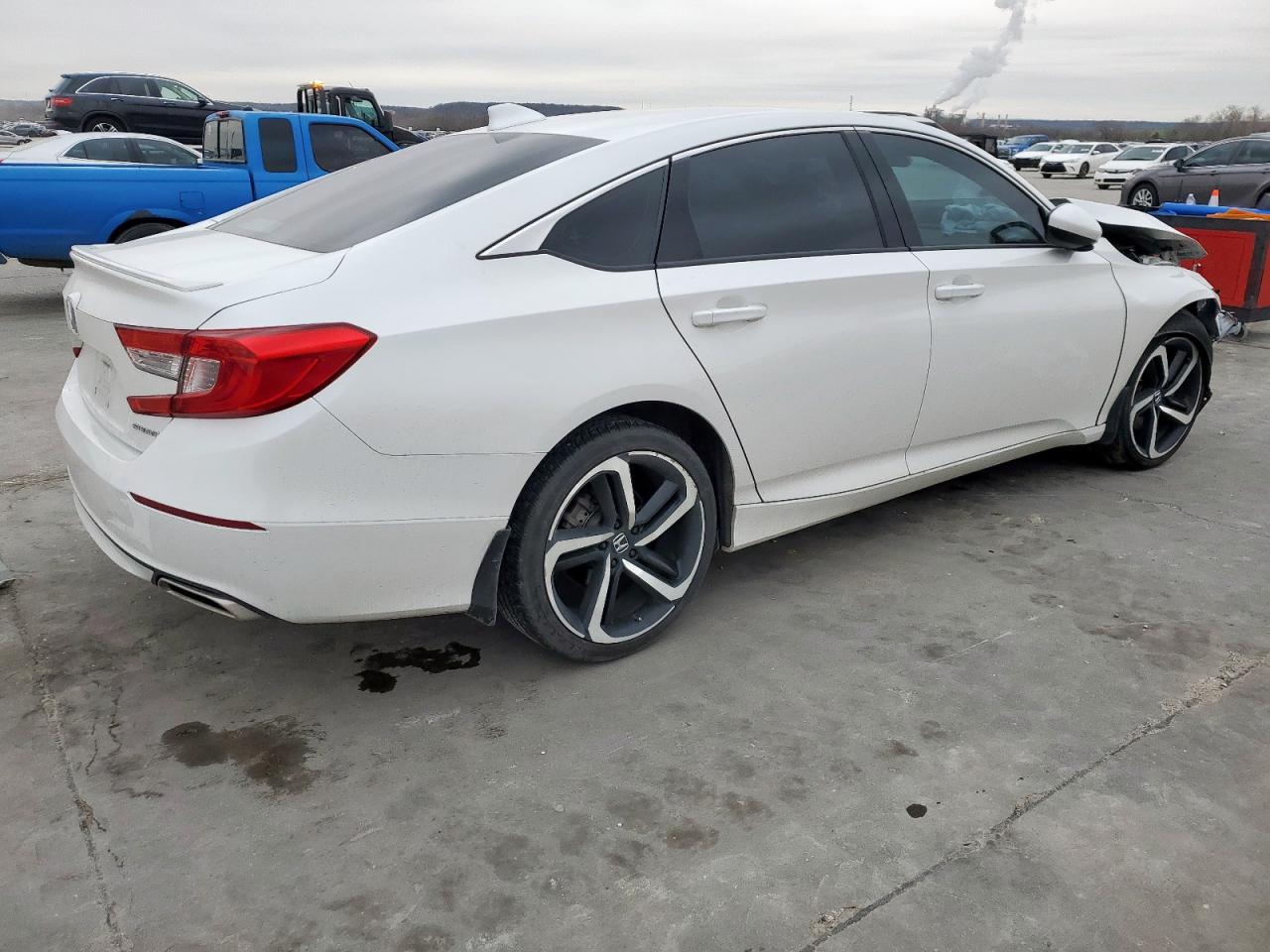 2019 Honda Accord VIN 1HGCV1F39KA042770 Copart auction photo, front end damage thumbnail 3