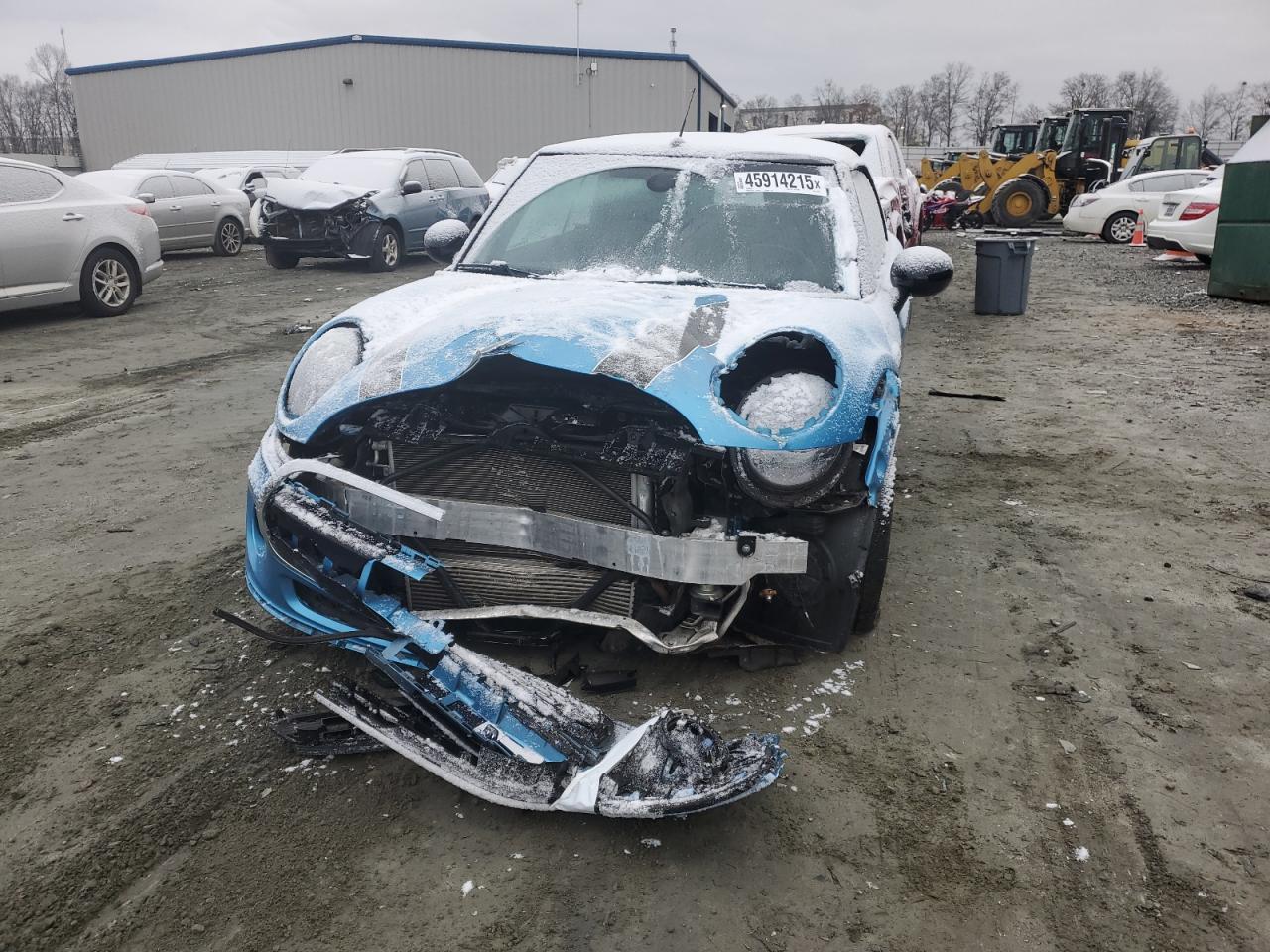 2016 MINI Cooper VIN WMWWG5C55G3C19362 Copart auction photo, front end damage thumbnail 5