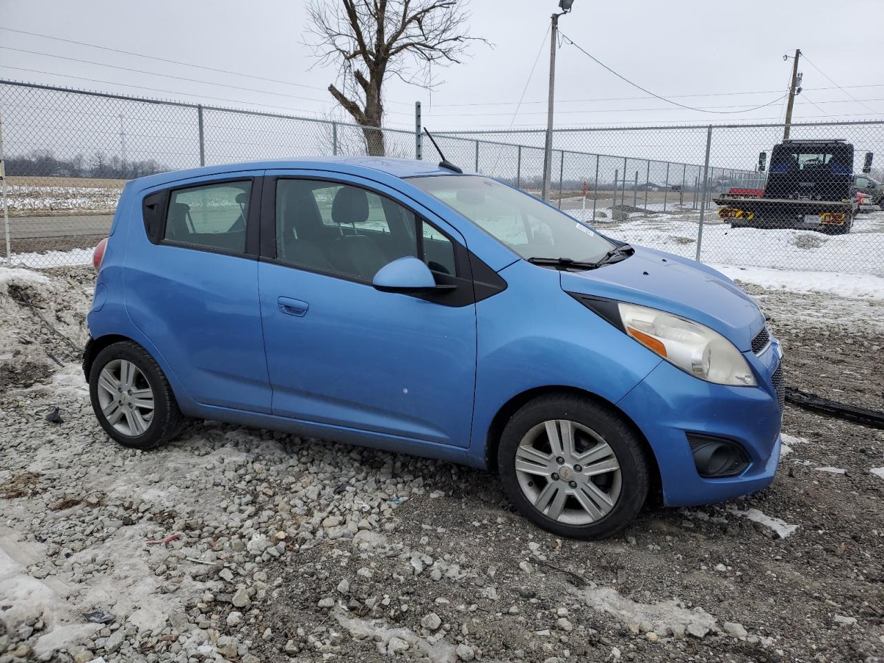 2013 Chevrolet Spark VIN KL8CD6S96DC506381 Copart auction photo, rear end / minor dent/scratches damage thumbnail 4