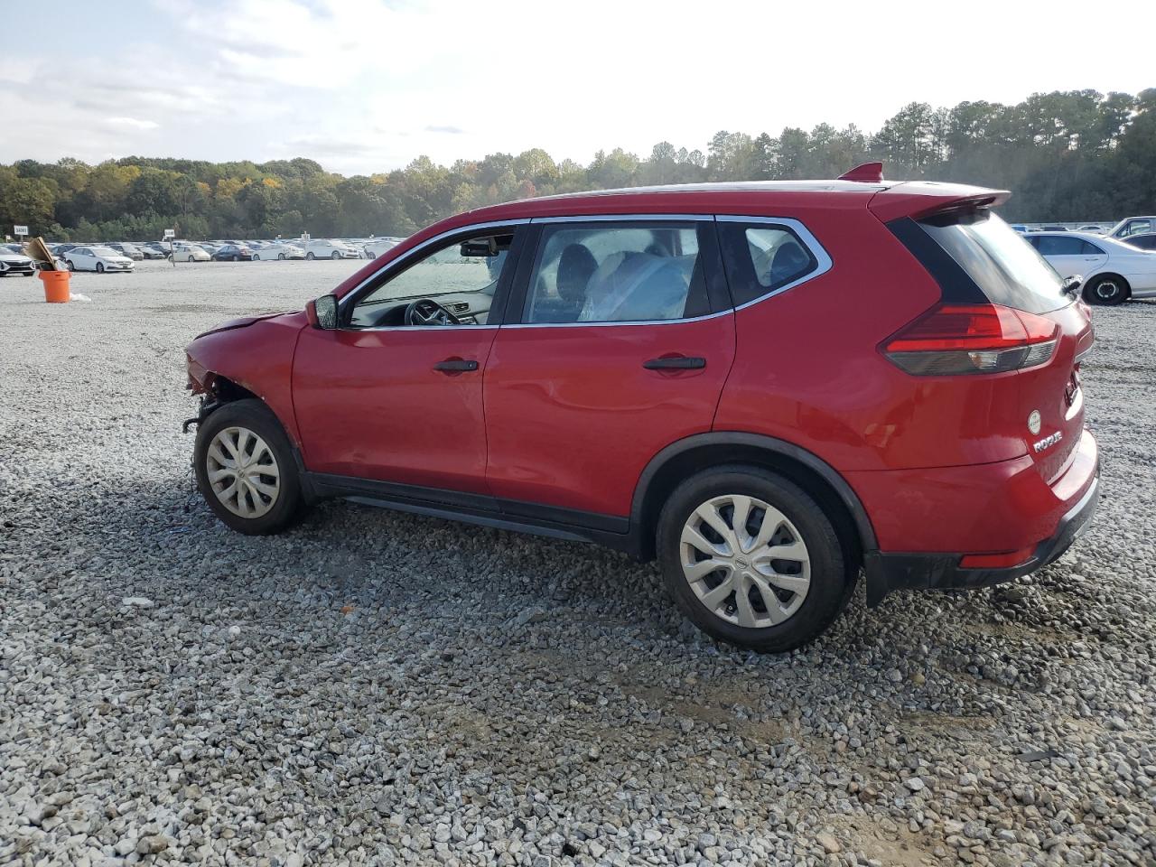 2017 Nissan Rogue VIN JN8AT2MT5HW388836 Copart auction photo, front end / minor dent/scratches damage thumbnail 2
