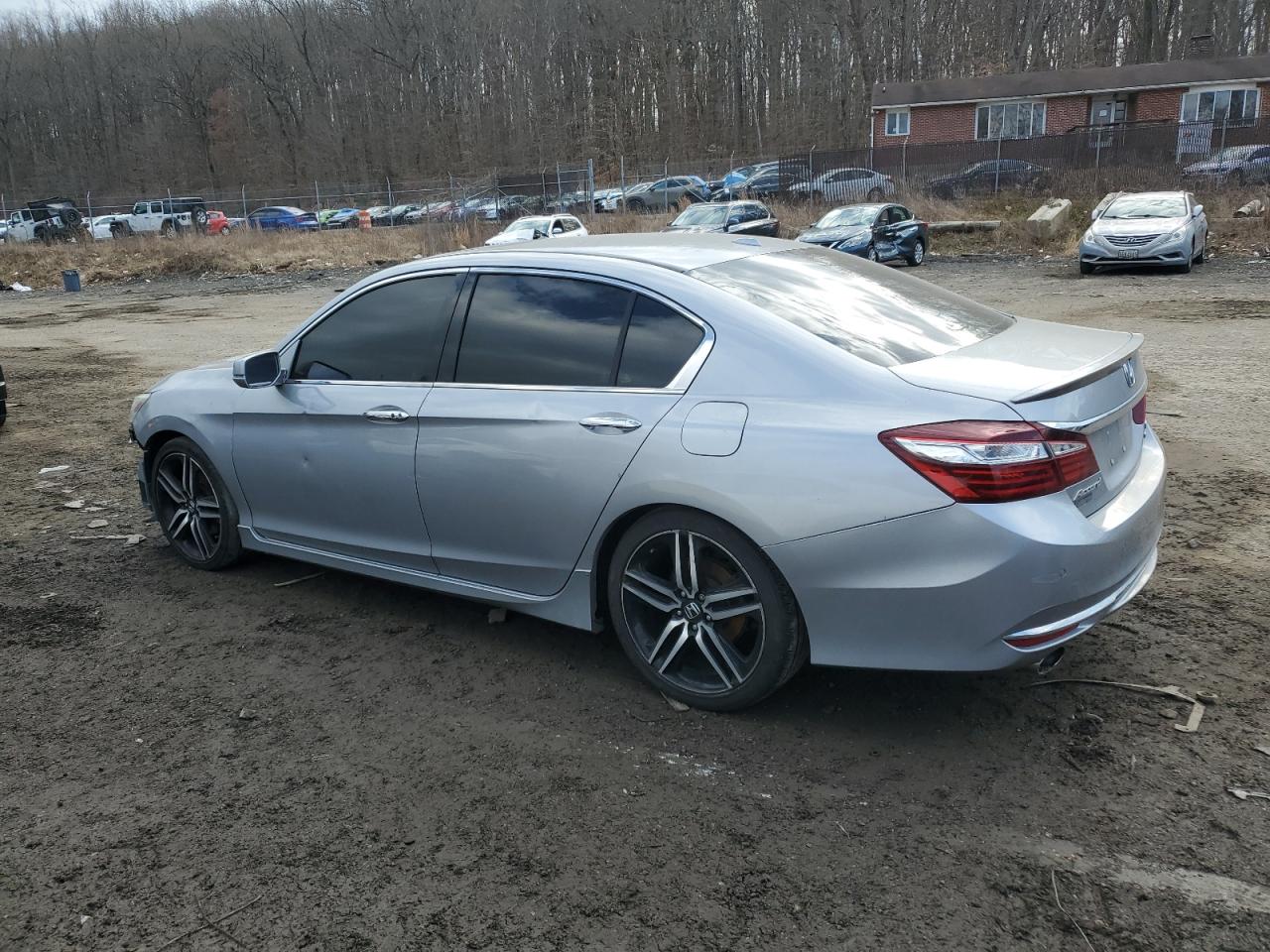 2017 Honda Accord VIN 1HGCR3F97HA043719 Copart auction photo, front end damage thumbnail 2