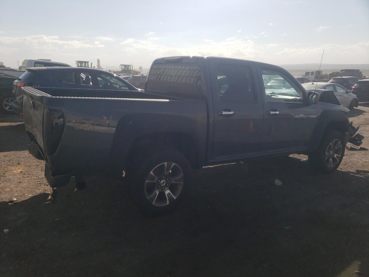 2012 Chevrolet Colorado VIN 1GCHTCFE8C8153598 Copart auction photo, front end damage thumbnail 3