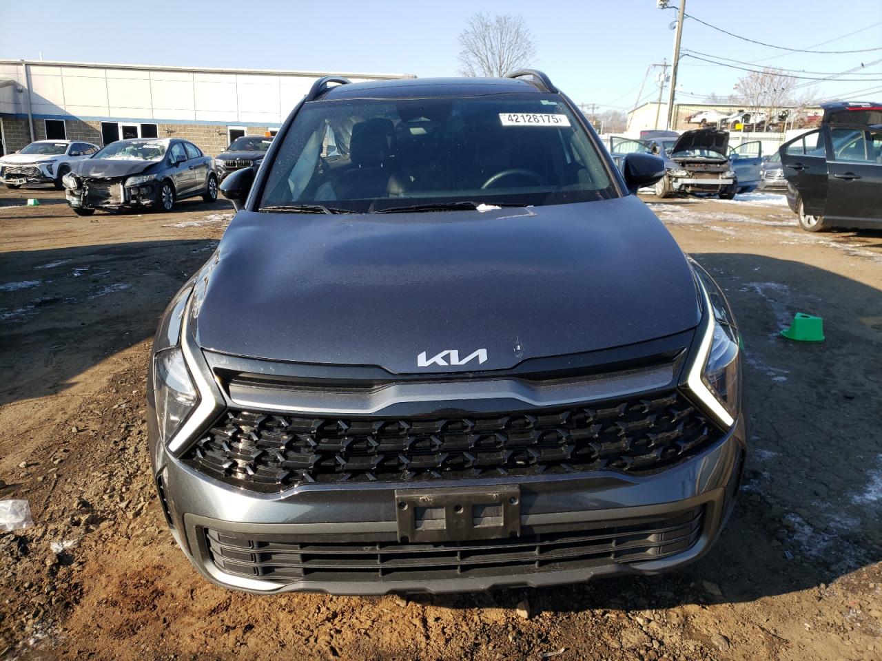 2023 KIA Sportage VIN 5XYK6CAF7PG115453 Copart auction photo, side / front end damage thumbnail 5