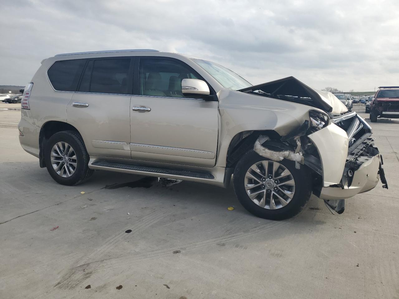 2016 Lexus GX VIN JTJJM7FX9G5140547 Copart auction photo, front end damage thumbnail 4