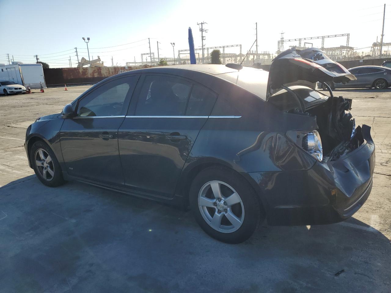 2015 Chevrolet Cruze VIN 1G1PC5SB1F7114650 Copart auction photo, rear end damage thumbnail 2