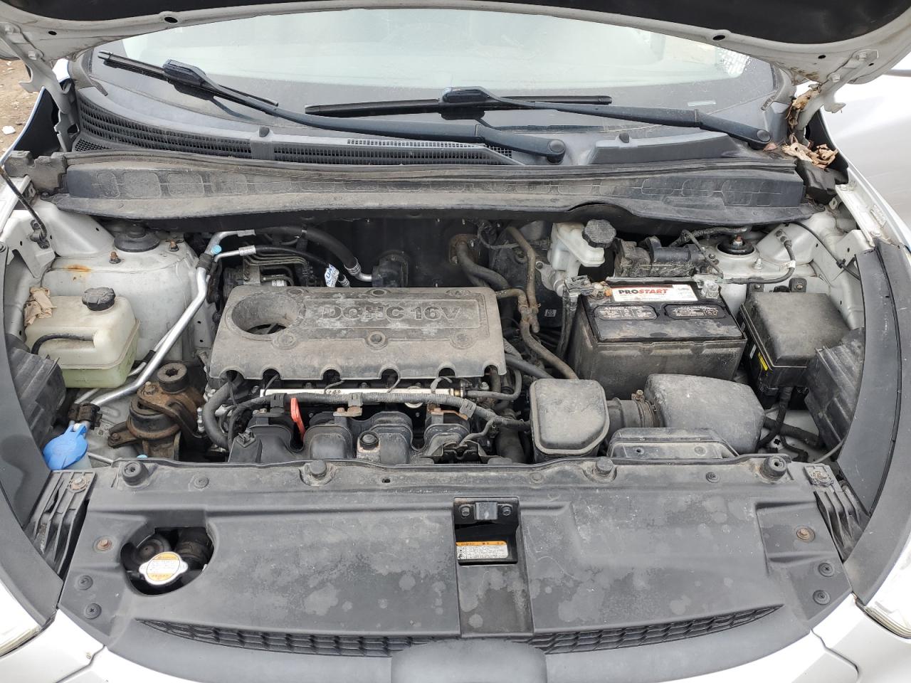 2012 Hyundai Tucson VIN KM8JU3AC5CU402544 Copart auction photo, all over damage thumbnail 12