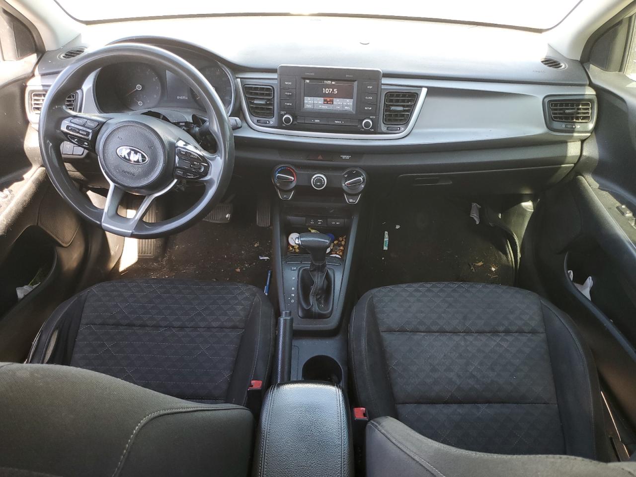 2019 KIA Rio VIN 3KPA24AB3KE172488 Copart auction photo, front end / hail damage thumbnail 8