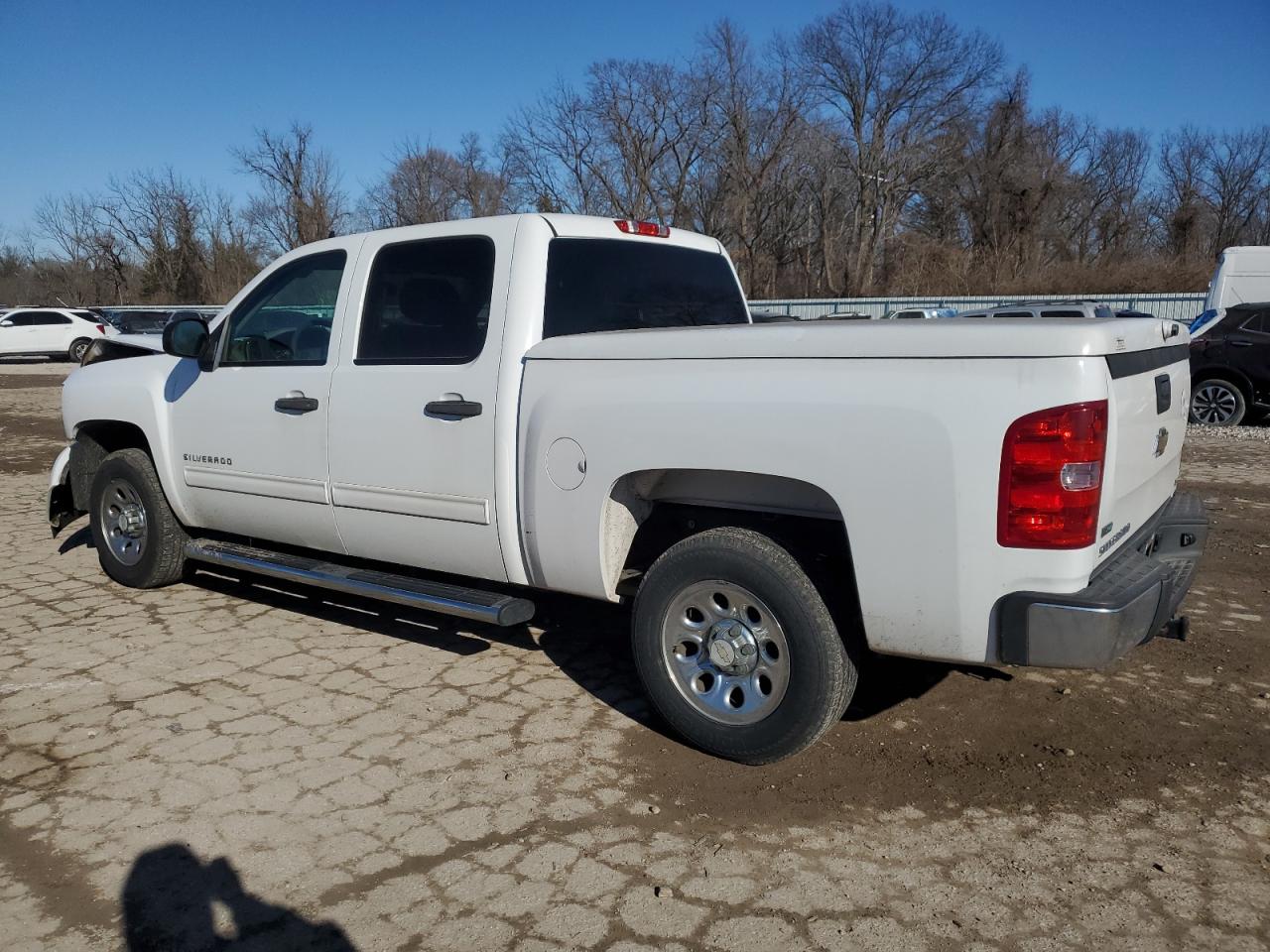 2010 Chevrolet Silverado VIN 3GCRCREA2AG171981 Copart auction photo, front end / rear end damage thumbnail 2