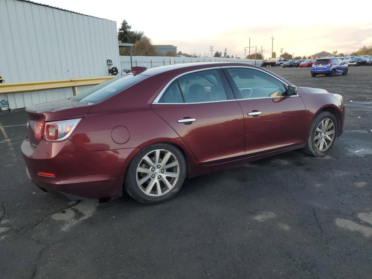 2016 Chevrolet Malibu VIN 1G11E5SA6GF103724 Copart auction photo, rear end / side damage thumbnail 3