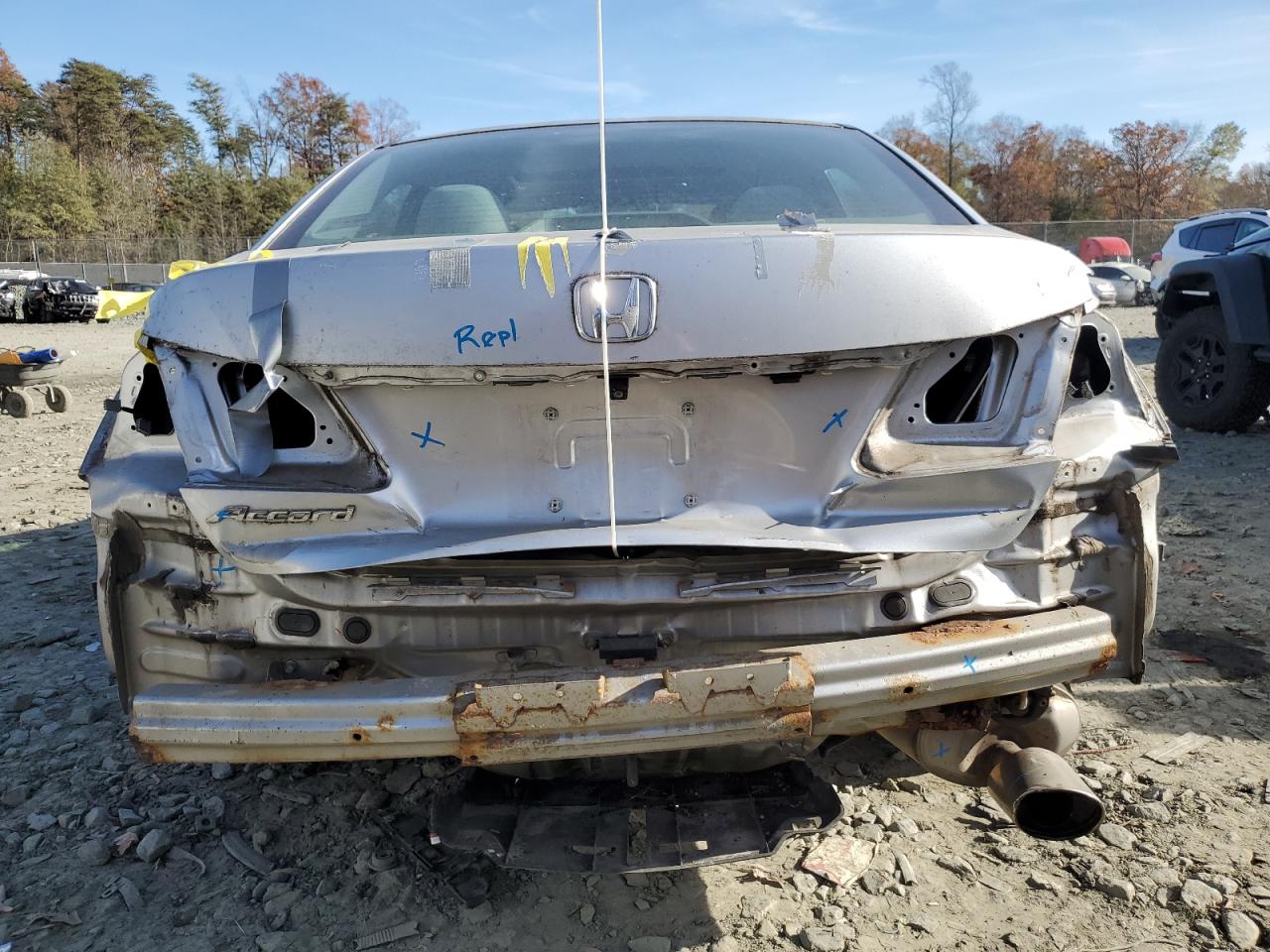 2014 Honda Accord VIN 1HGCR2F76EA245116 Copart auction photo, rear end damage thumbnail 6