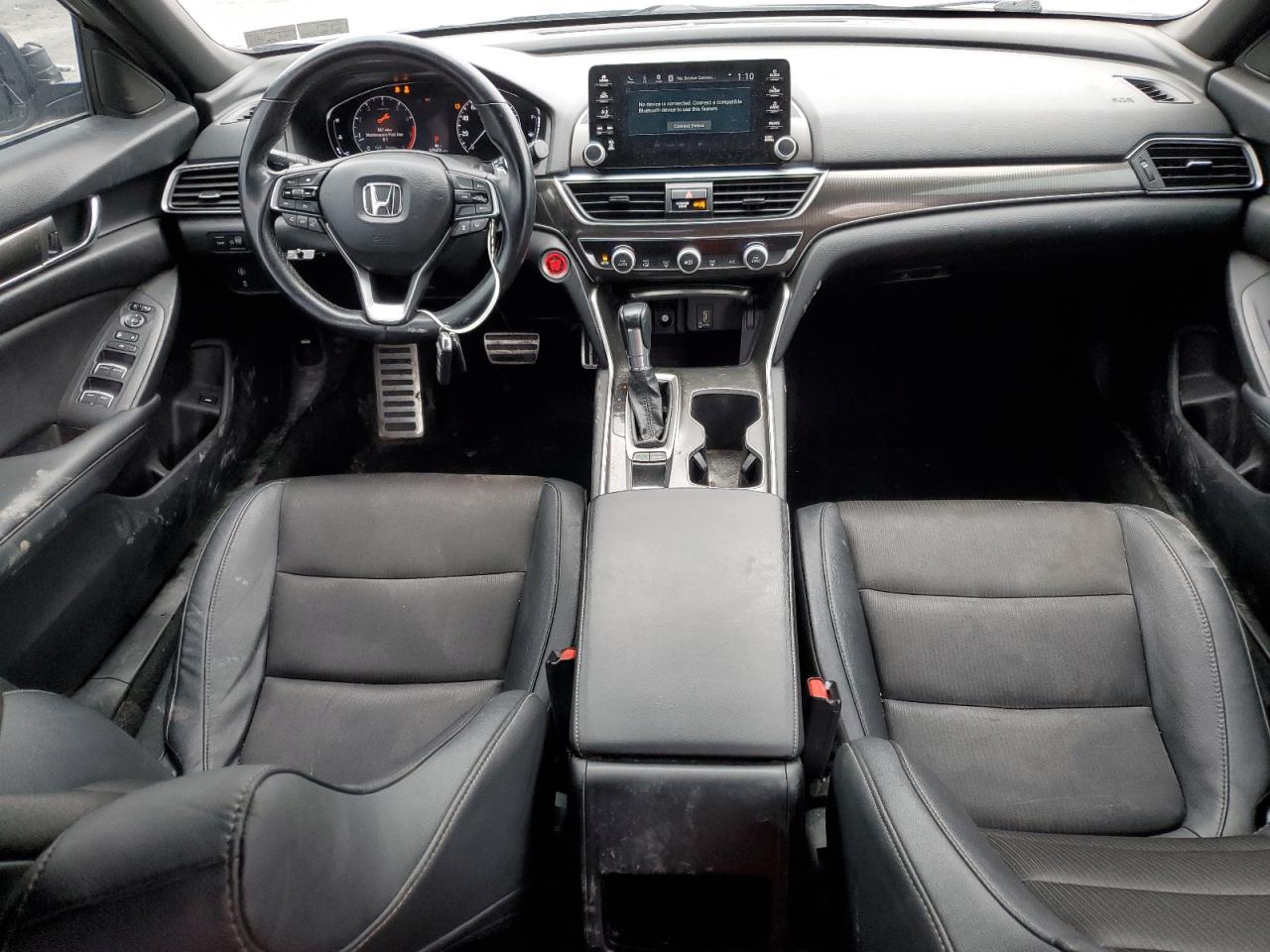2019 Honda Accord VIN 1HGCV1F30KA142143 Copart auction photo, side / rear end damage thumbnail 8