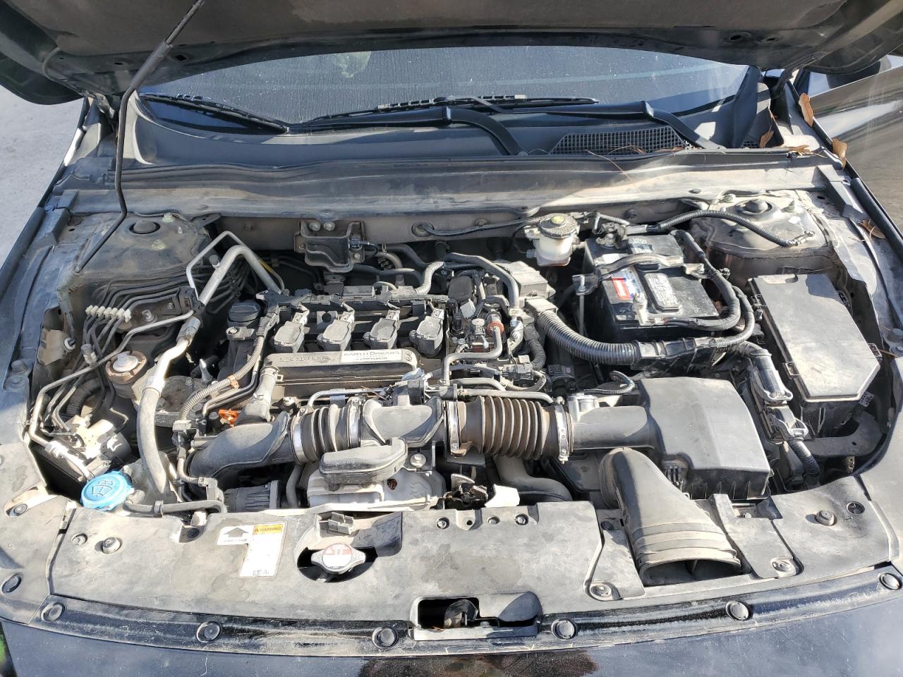 2019 Honda Accord VIN 1HGCV1F11KA085496 Copart auction photo, front end damage thumbnail 12