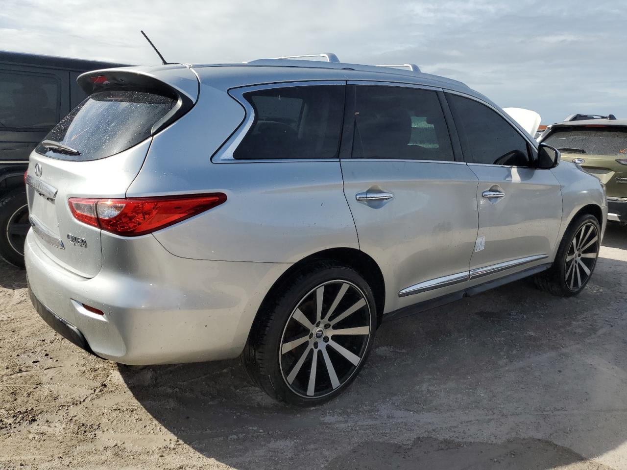 2015 Infiniti QX60 VIN 5N1AL0MM1FC522535 Copart auction photo, water/flood damage thumbnail 3