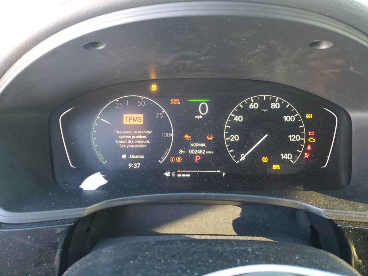 2025 Honda Civic VIN 2HGFE4F89SH322457 Copart auction photo, front end / minor dent/scratches damage thumbnail 9