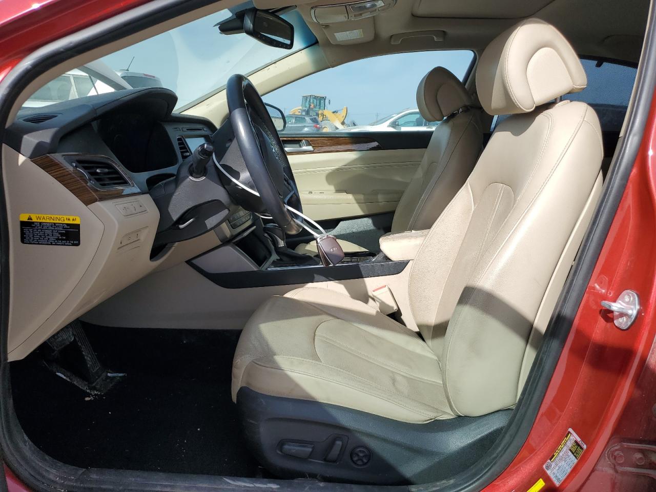 2017 Hyundai Sonata VIN 5NPE34AF6HH543357 Copart auction photo, rear end / front end damage thumbnail 7