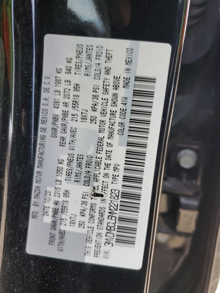 2021 Mazda CX-30 VIN 3MVDMBCL6MM221823 Copart auction photo, front end damage thumbnail 15