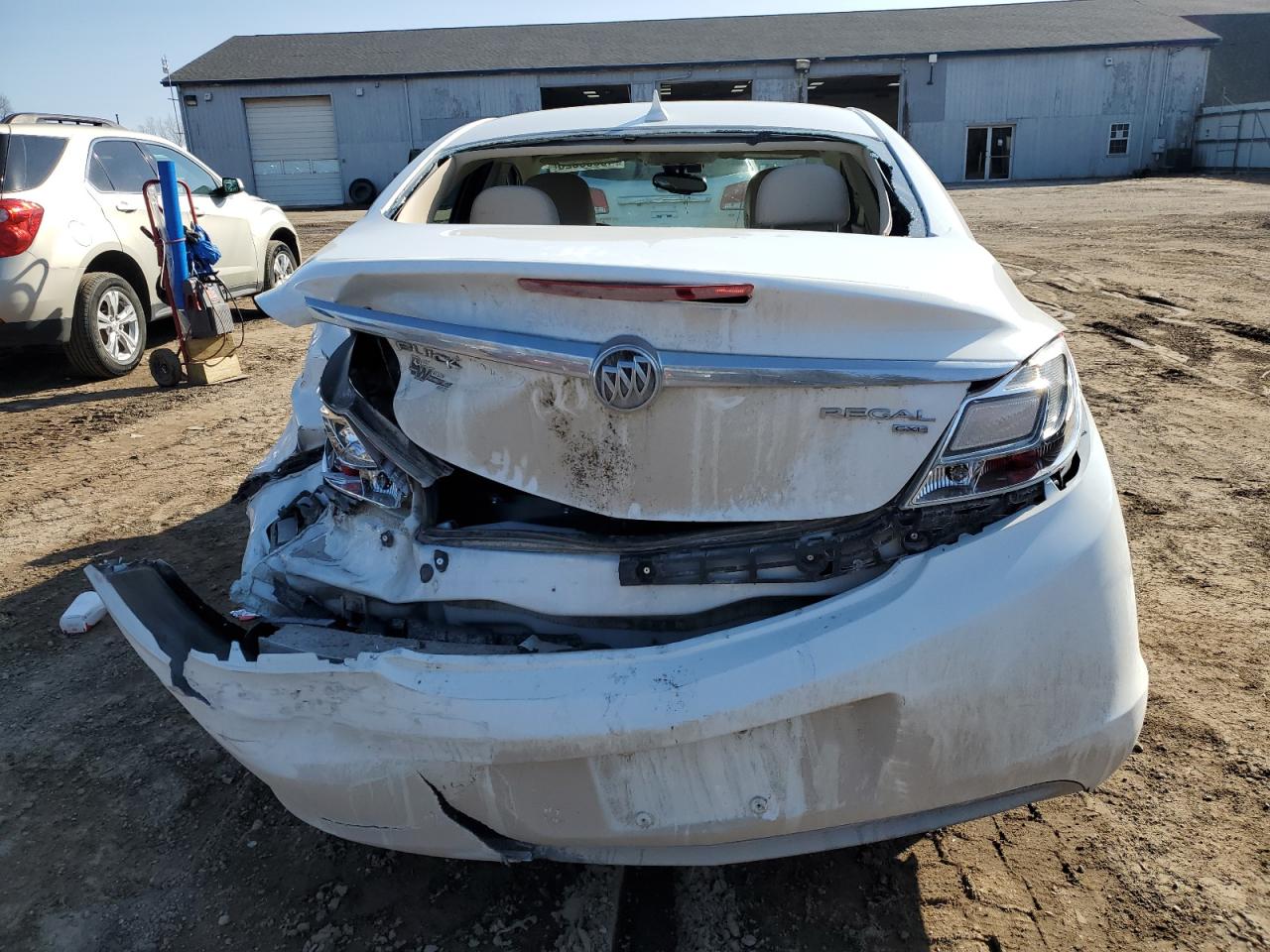 2011 Buick Regal VIN 2G4GN5EC8B9184947 Copart auction photo, front end / rear end damage thumbnail 6
