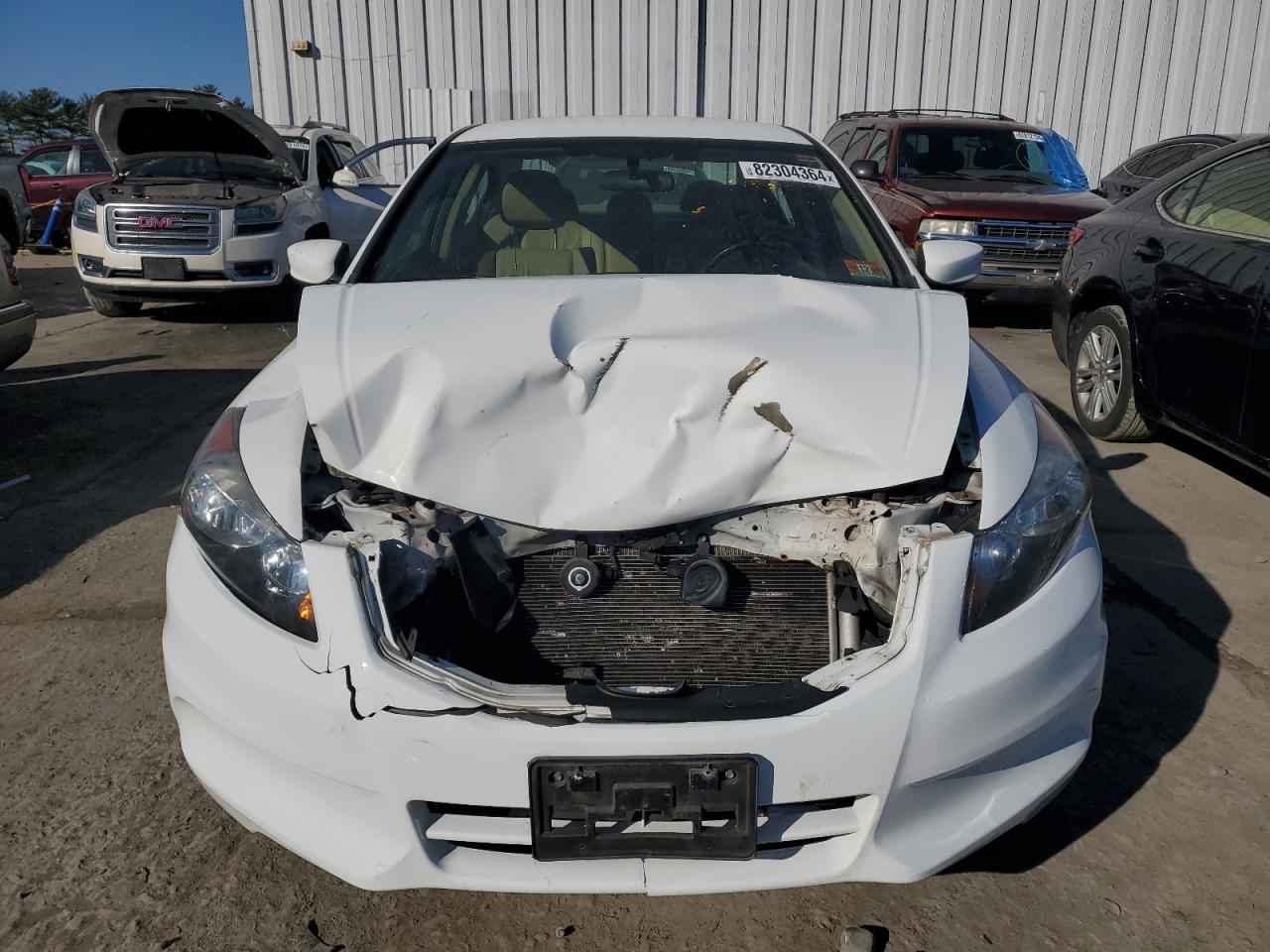 2012 Honda Accord VIN 1HGCP2F68CA055506 Copart auction photo, front end damage thumbnail 5