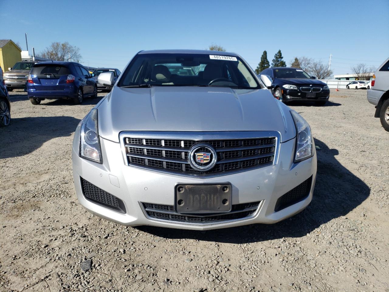 2014 Cadillac ATS VIN 1G6AB5S37E0178372 Copart auction photo, rear end / front end damage thumbnail 5