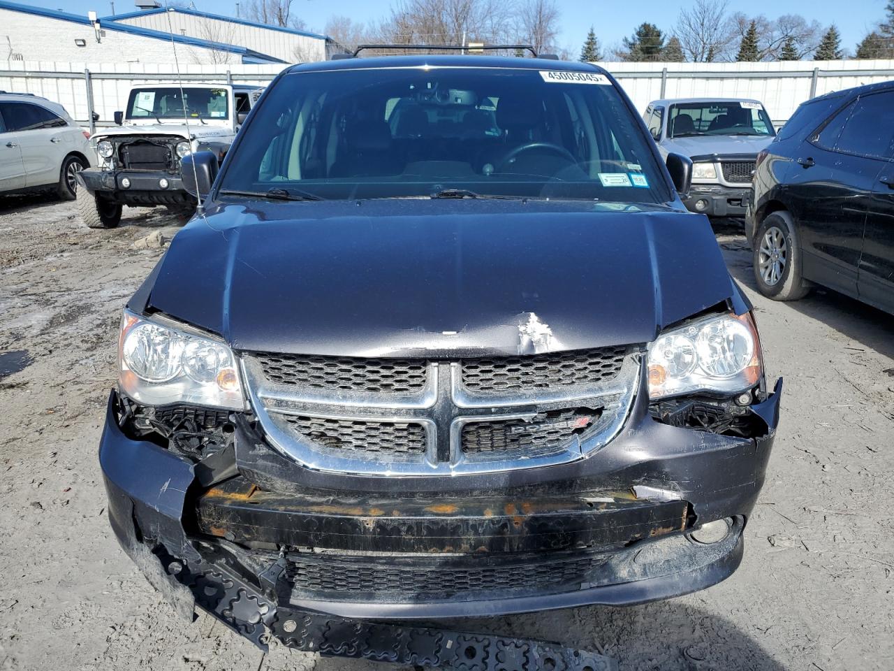 2017 Dodge Caravan VIN 2C4RDGCG7HR651544 Copart auction photo, front end damage thumbnail 5