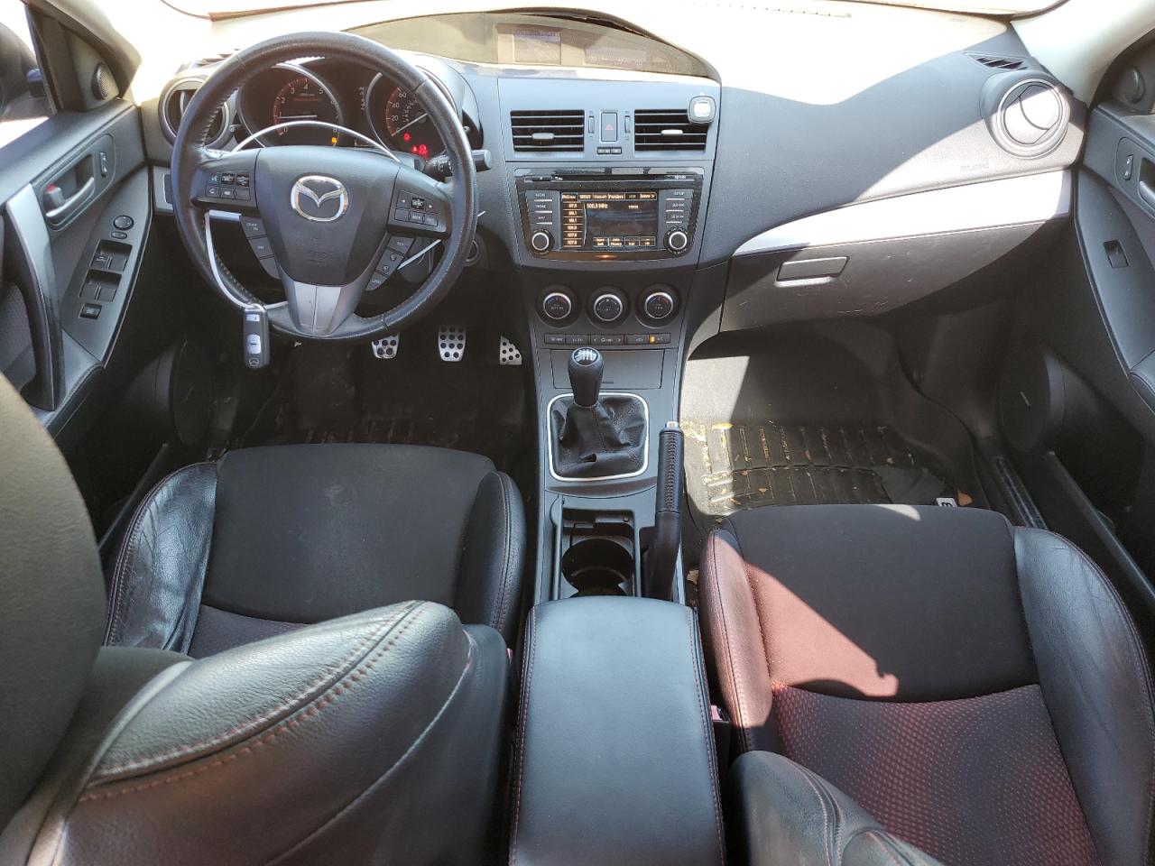 2013 Mazda 3 VIN JM1BL1L34D1734135 Copart auction photo, front end / side damage thumbnail 8