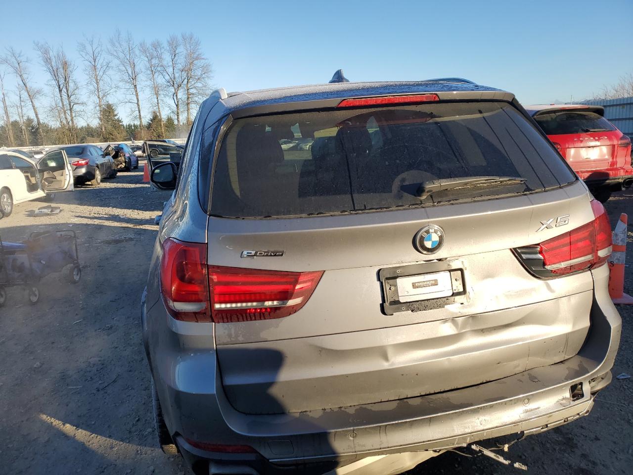 2016 BMW X5 VIN 5UXKT0C58G0S79598 Copart auction photo, rear end damage thumbnail 6