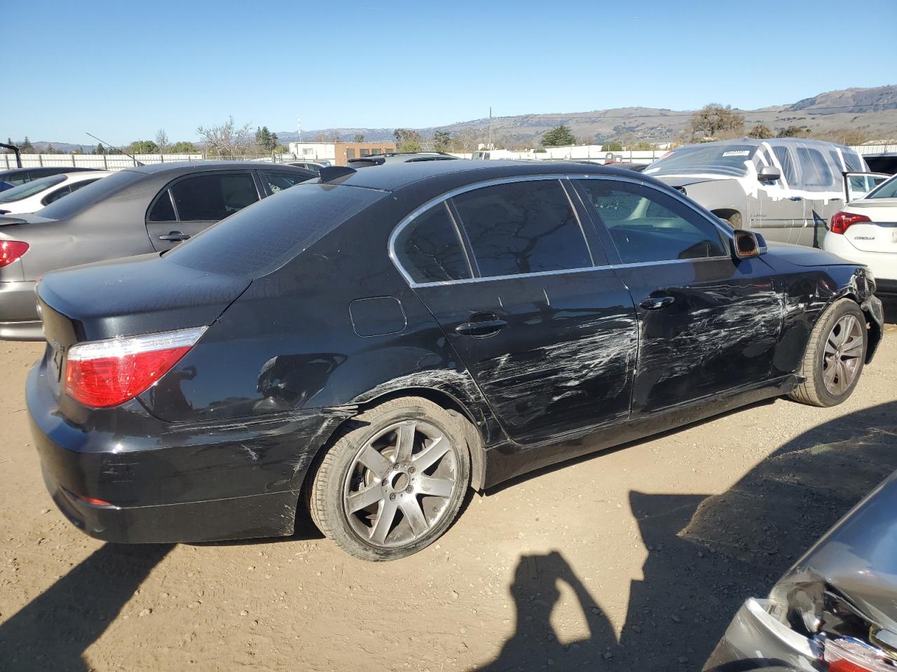 2010 BMW 5er VIN WBANV1C52AC446071 Copart auction photo, all over damage thumbnail 3