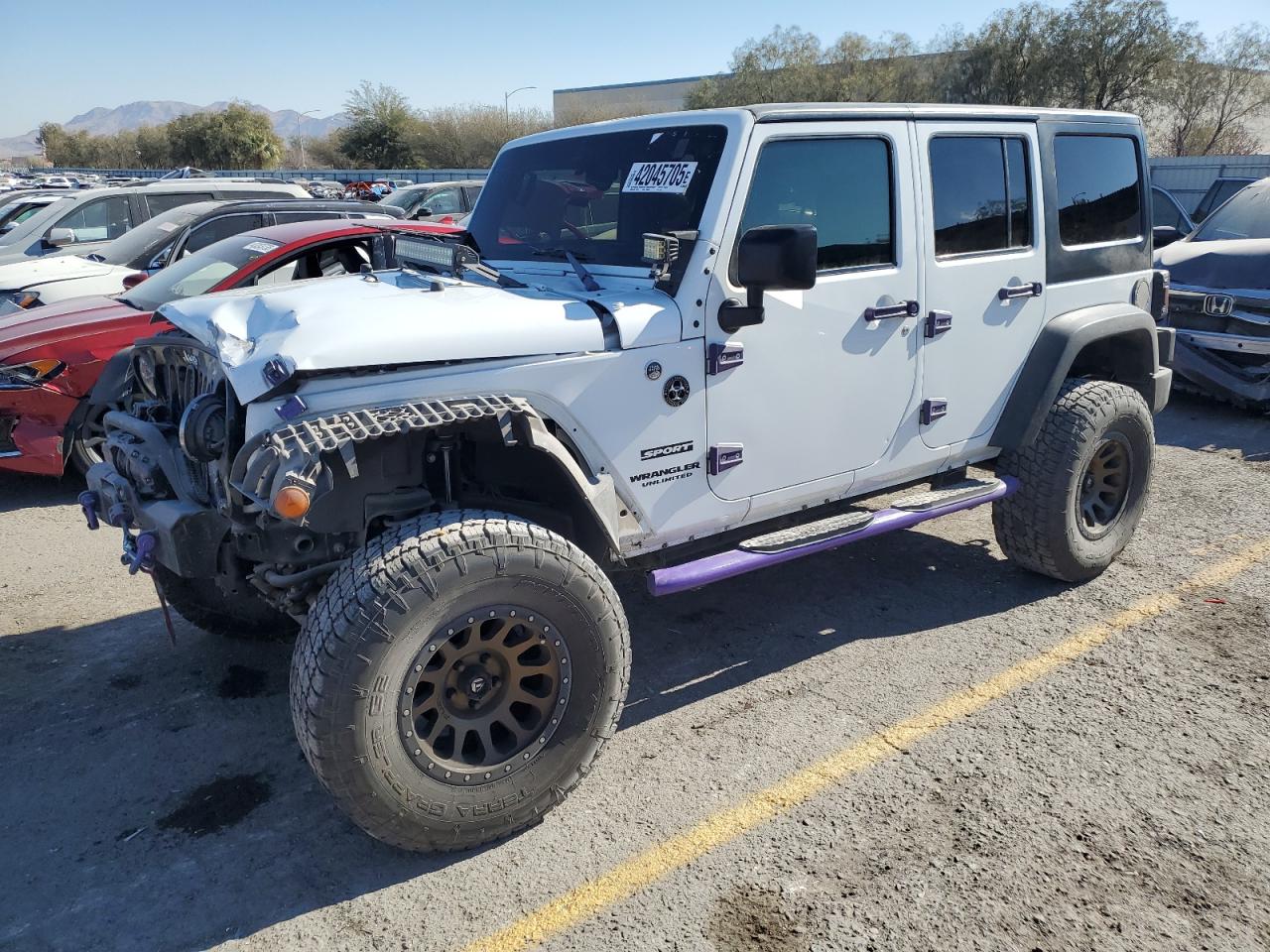 2016 Jeep Wrangler VIN 1C4BJWDG4GL310113