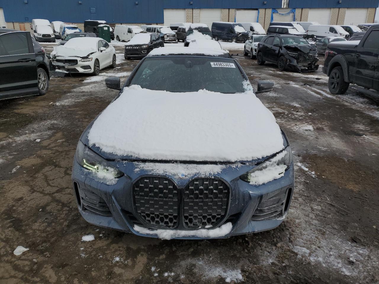 2023 BMW 4er VIN WBA43AT00PCL57081 Copart auction photo, side damage thumbnail 5