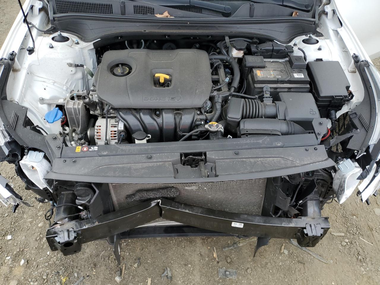 2021 KIA Forte VIN 3KPF24AD7ME313668 Copart auction photo, front end damage thumbnail 11