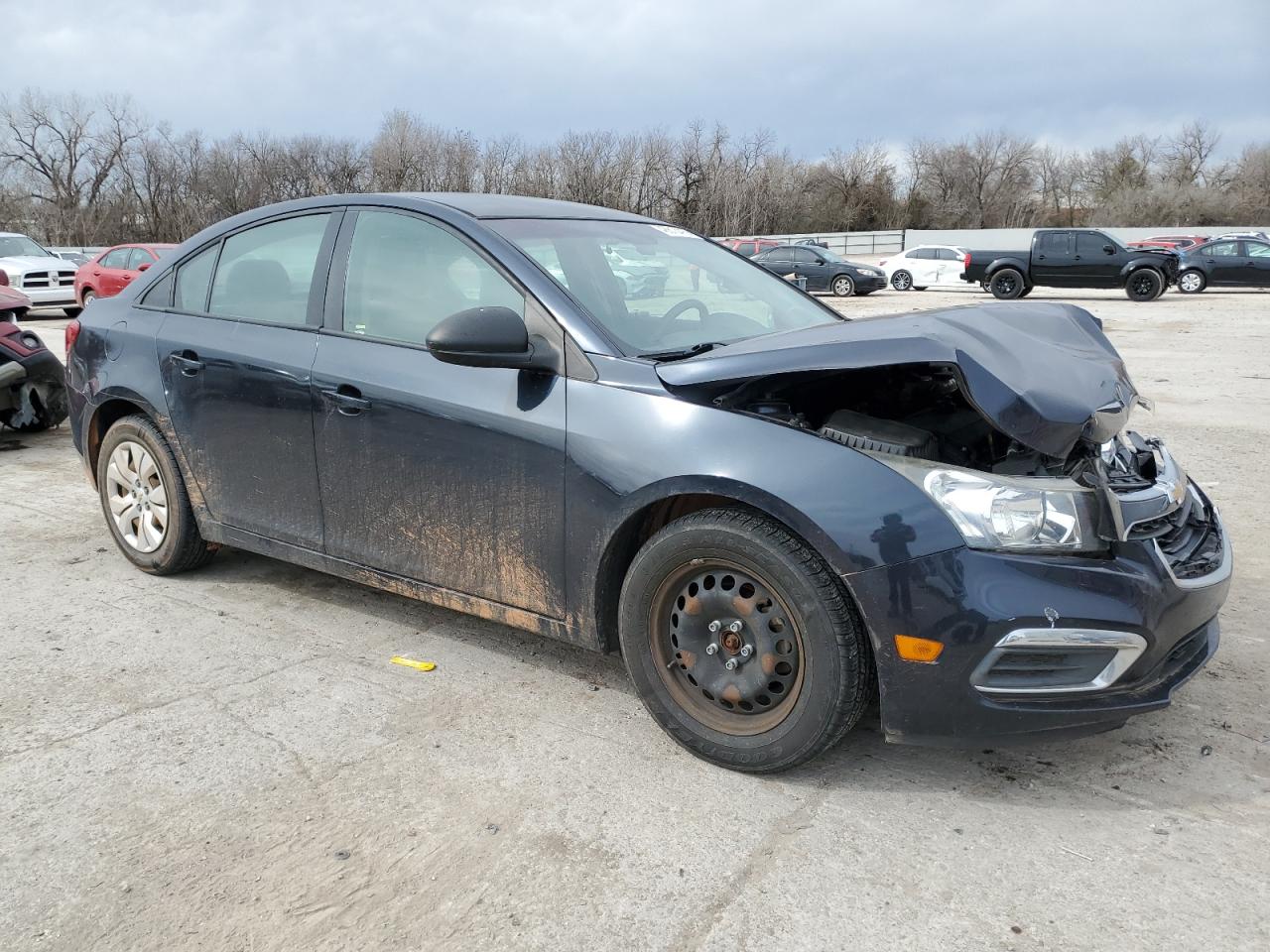2016 Chevrolet Cruze VIN 1G1PC5SH9G7215201 Copart auction photo, front end / minor dent/scratches damage thumbnail 4