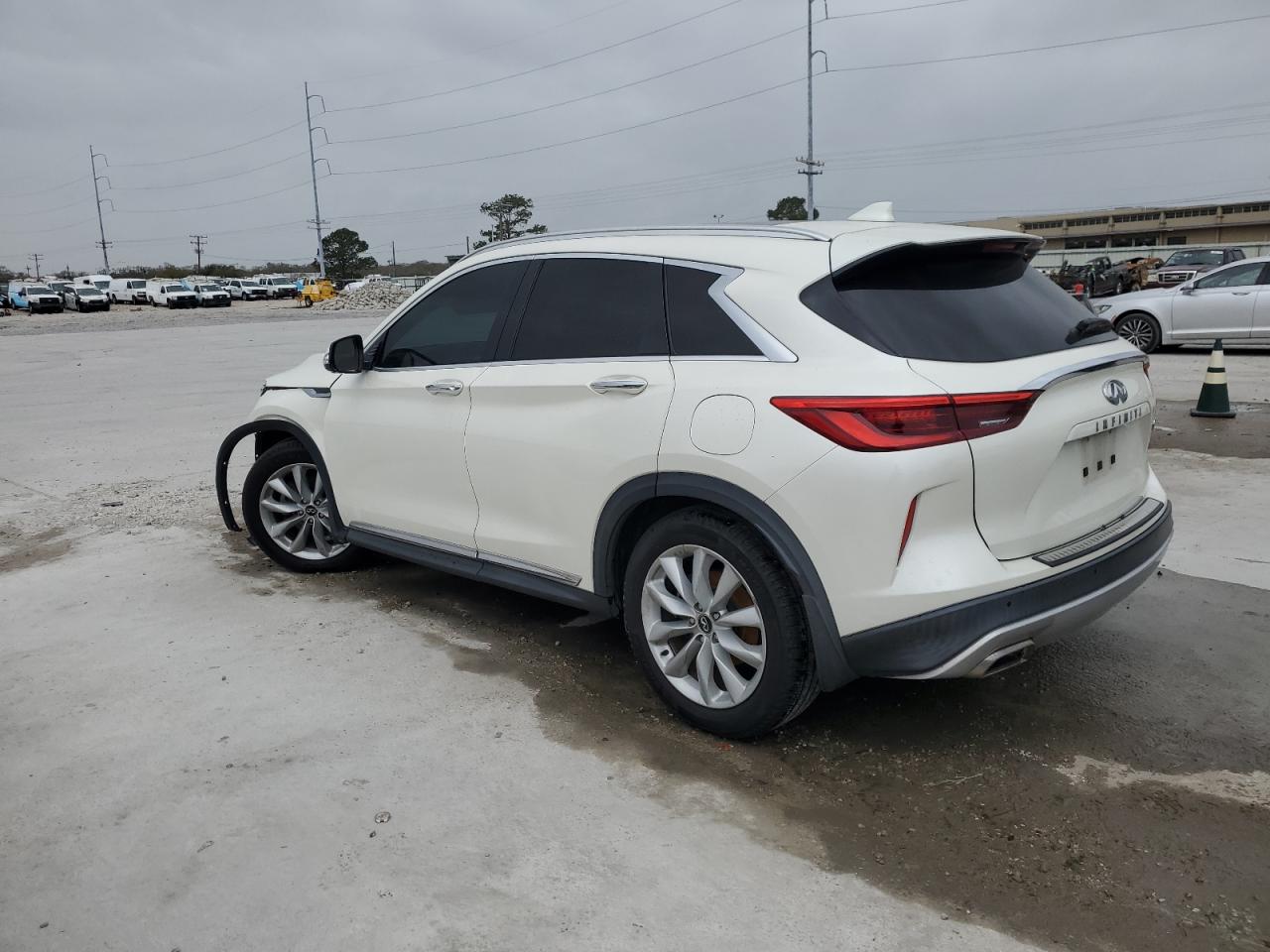 2019 Infiniti QX50 VIN 3PCAJ5M14KF110832 Copart auction photo, front end damage thumbnail 2