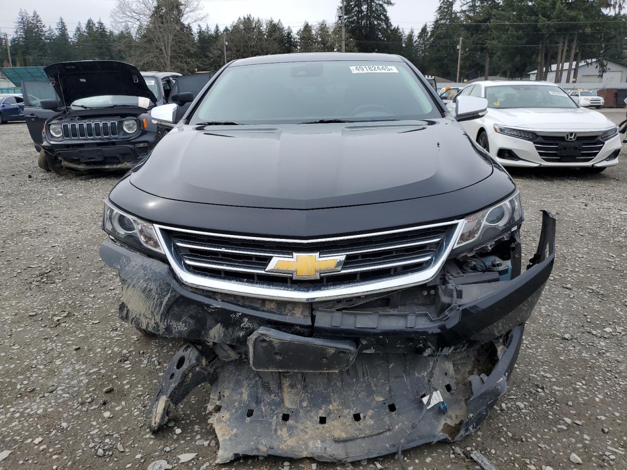2015 Chevrolet Impala VIN 2G1165S3XF9101285 Copart auction photo, front end damage thumbnail 5