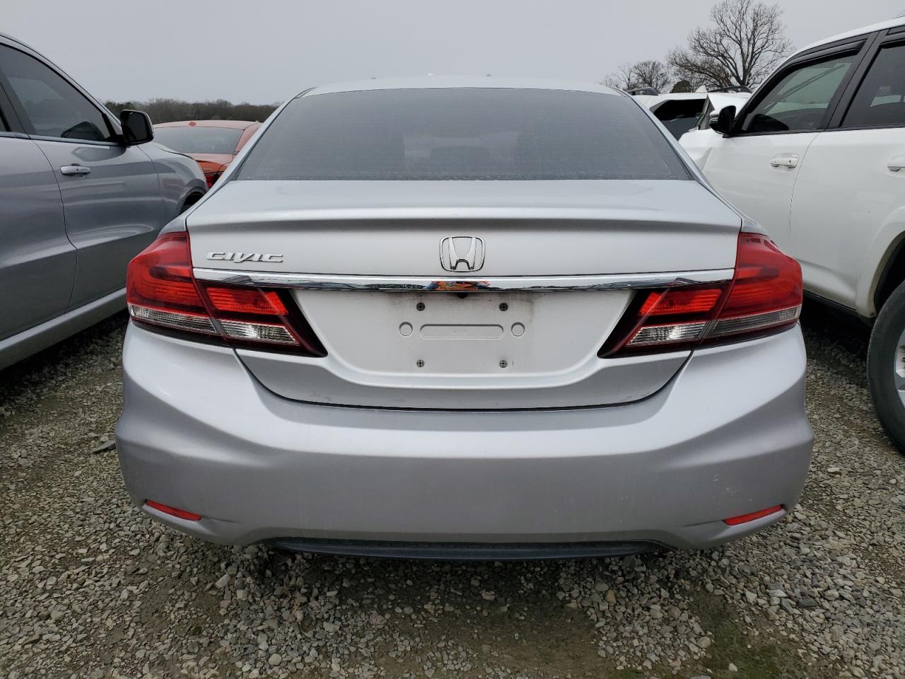 2015 Honda Civic VIN 19XFB2F56FE100039 Copart auction photo, front end / minor dent/scratches damage thumbnail 6