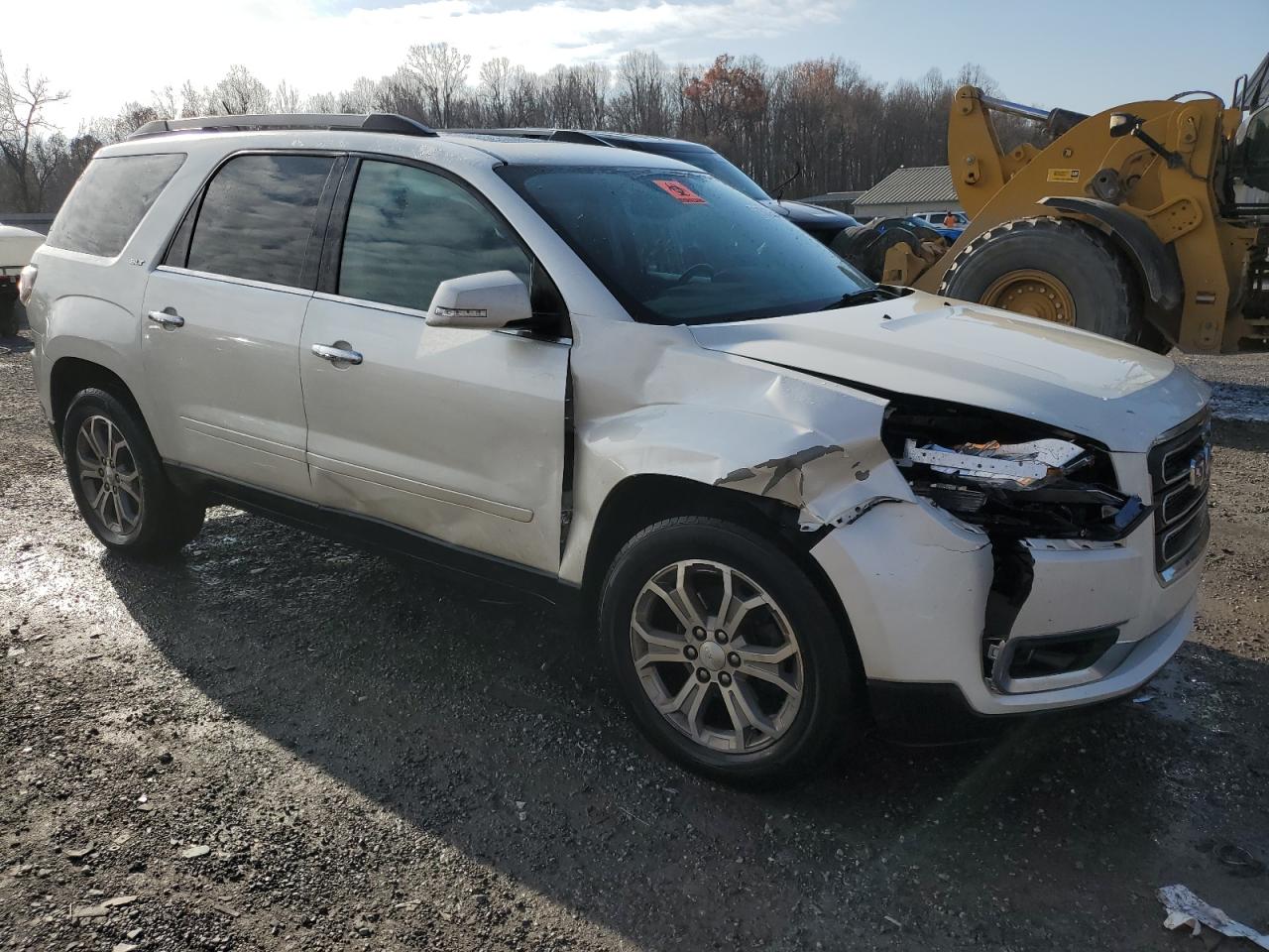 2013 GMC Acadia VIN 1GKKVRKD3DJ149859 Copart auction photo, front end / side damage thumbnail 4