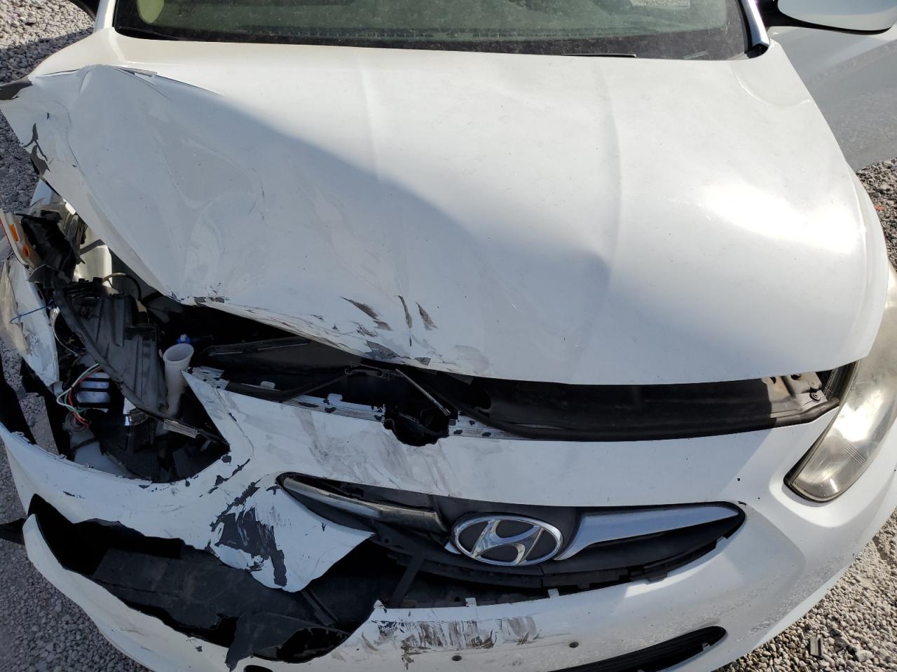 2014 Hyundai Accent VIN KMHCT4AE0EU749849 Copart auction photo, front end damage thumbnail 11