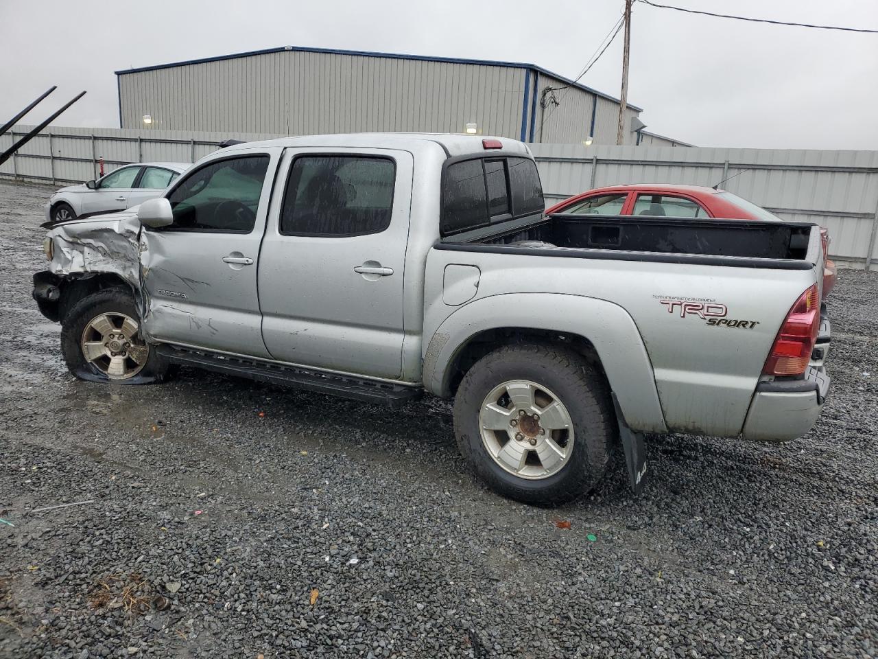 2007 Toyota Tacoma VIN 5TELU42N07Z402421 Copart auction photo, front end / side damage thumbnail 2