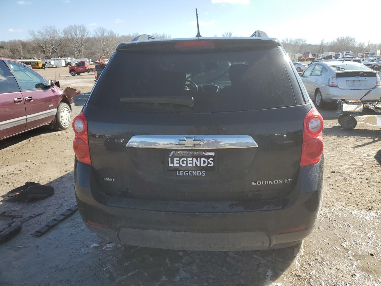 2013 Chevrolet Equinox VIN 2GNFLNEK8D6342079 Copart auction photo, front end / mechanical damage thumbnail 6