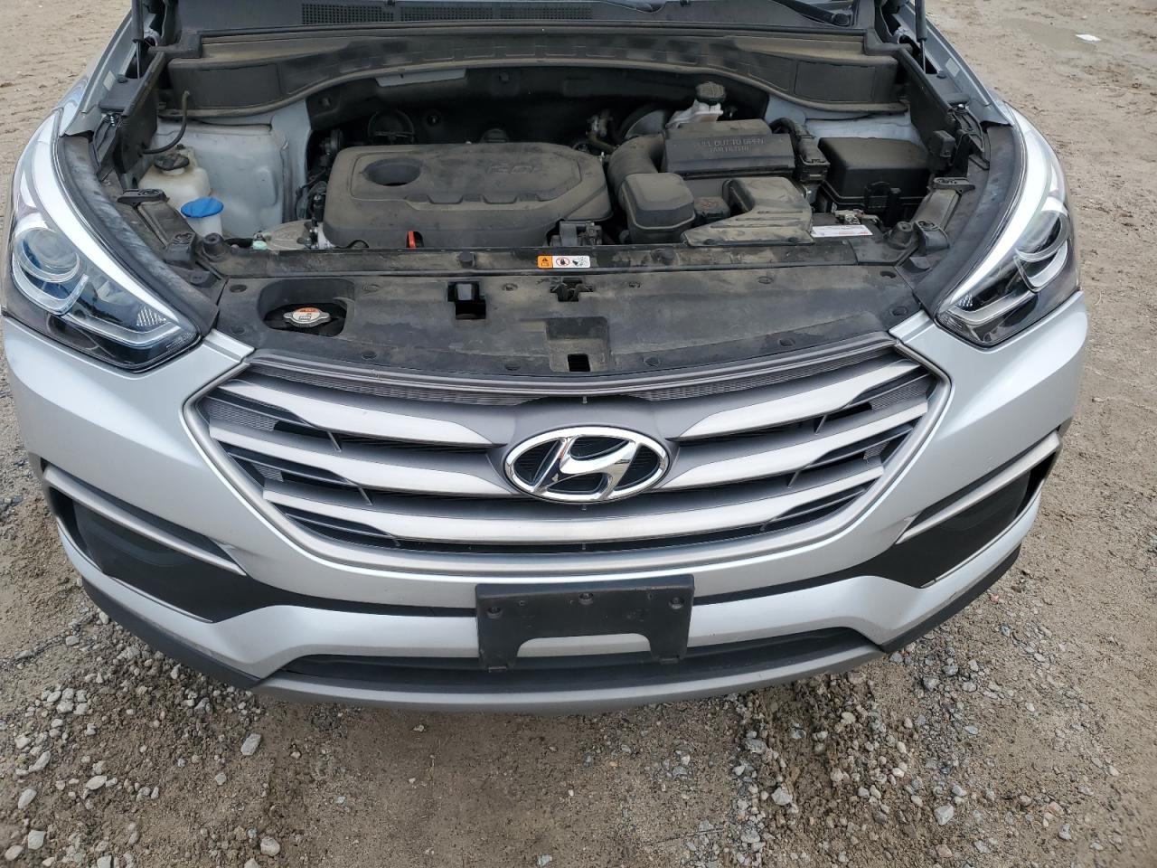 2018 Hyundai Santa Fe VIN 5XYZT3LB4JG528391 Copart auction photo, side damage thumbnail 12