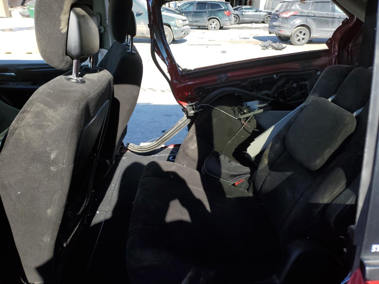 2013 Dodge Caravan VIN 2C4RDGCG3DR611973 Copart auction photo, all over damage thumbnail 11