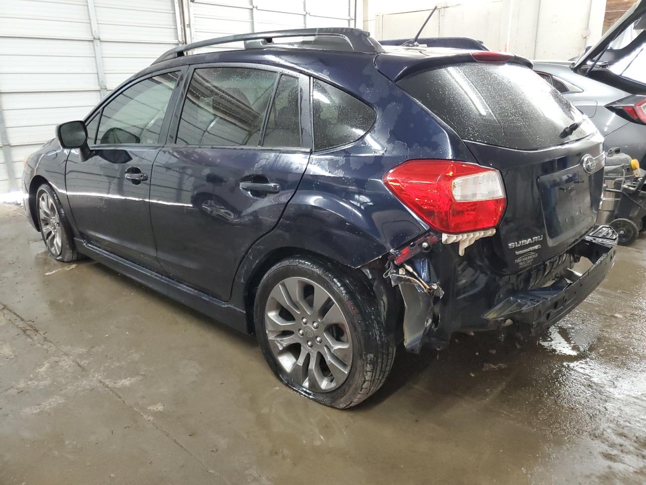 2014 Subaru Impreza VIN JF1GPAL66EG252288 Copart auction photo, rear end / hail damage thumbnail 2