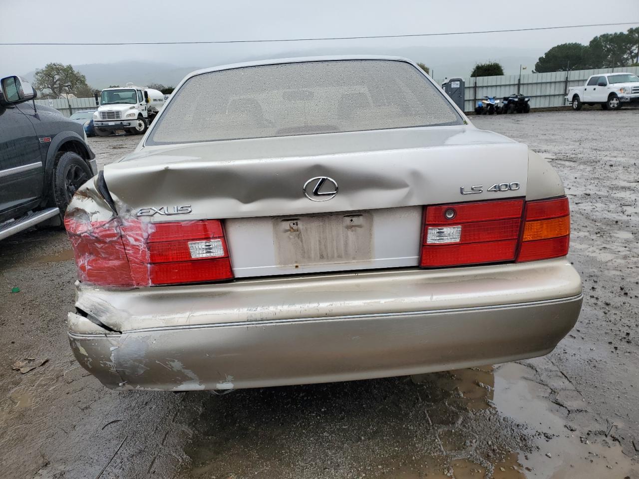 1998 Lexus LS VIN JT8BH28F0W0123360 Copart auction photo, rear end / front end damage thumbnail 6