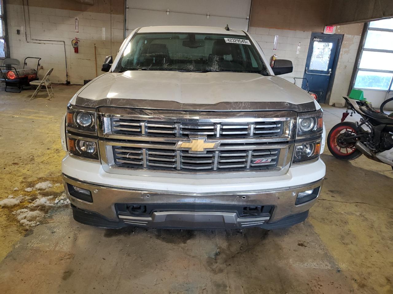 2014 Chevrolet Silverado VIN 1GCVKSEC3EZ192130 Copart auction photo, front end / undercarriage damage thumbnail 5