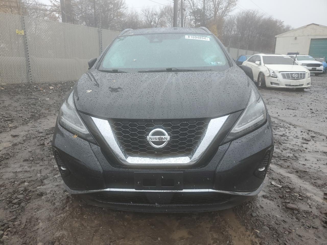 2021 Nissan Murano VIN 5N1AZ2BS4MC109078 Copart auction photo, side / front end damage thumbnail 5