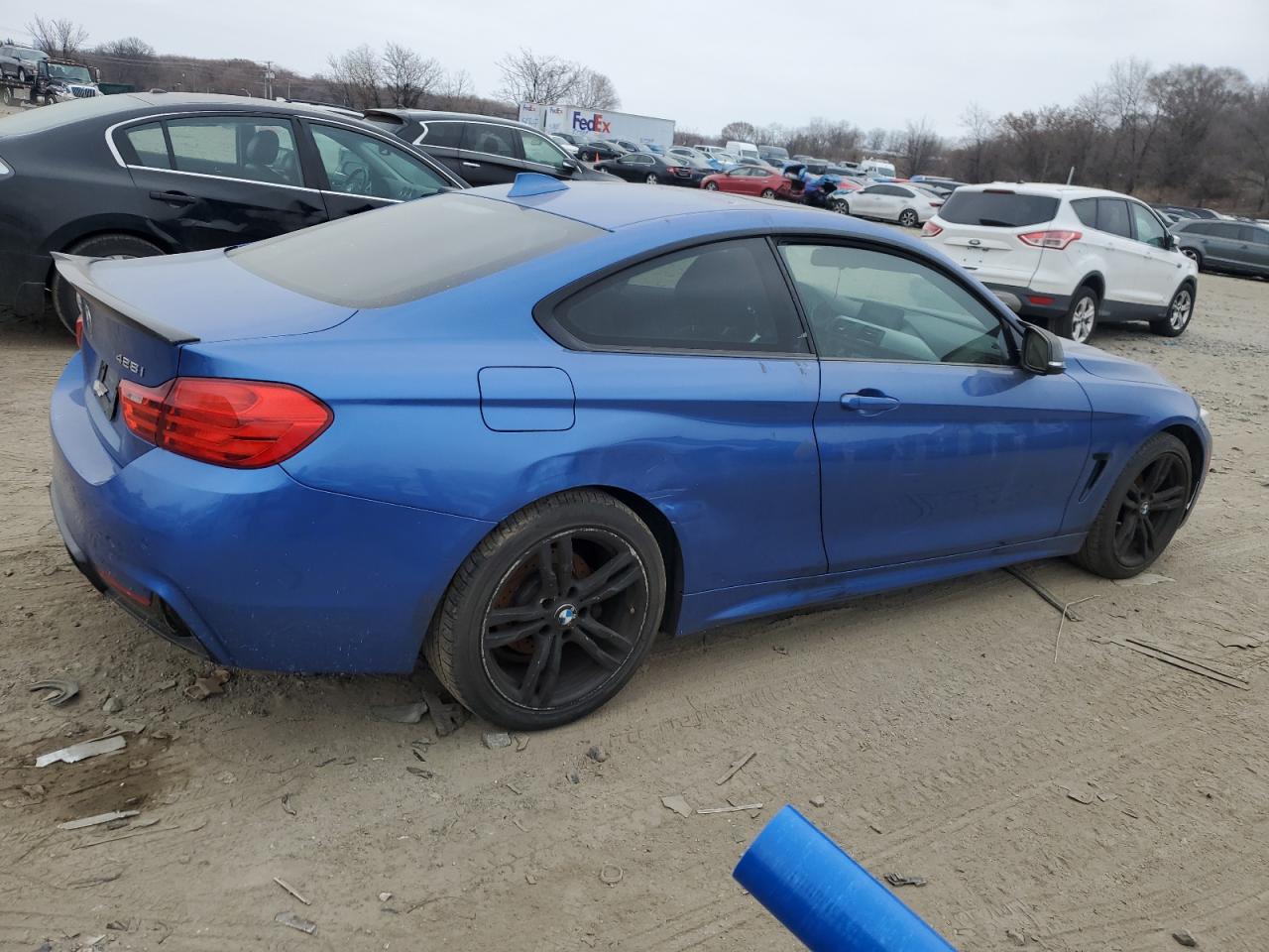 2014 BMW 4er VIN WBA3N9C5XEK245049 Copart auction photo, minor dent/scratches damage thumbnail 3