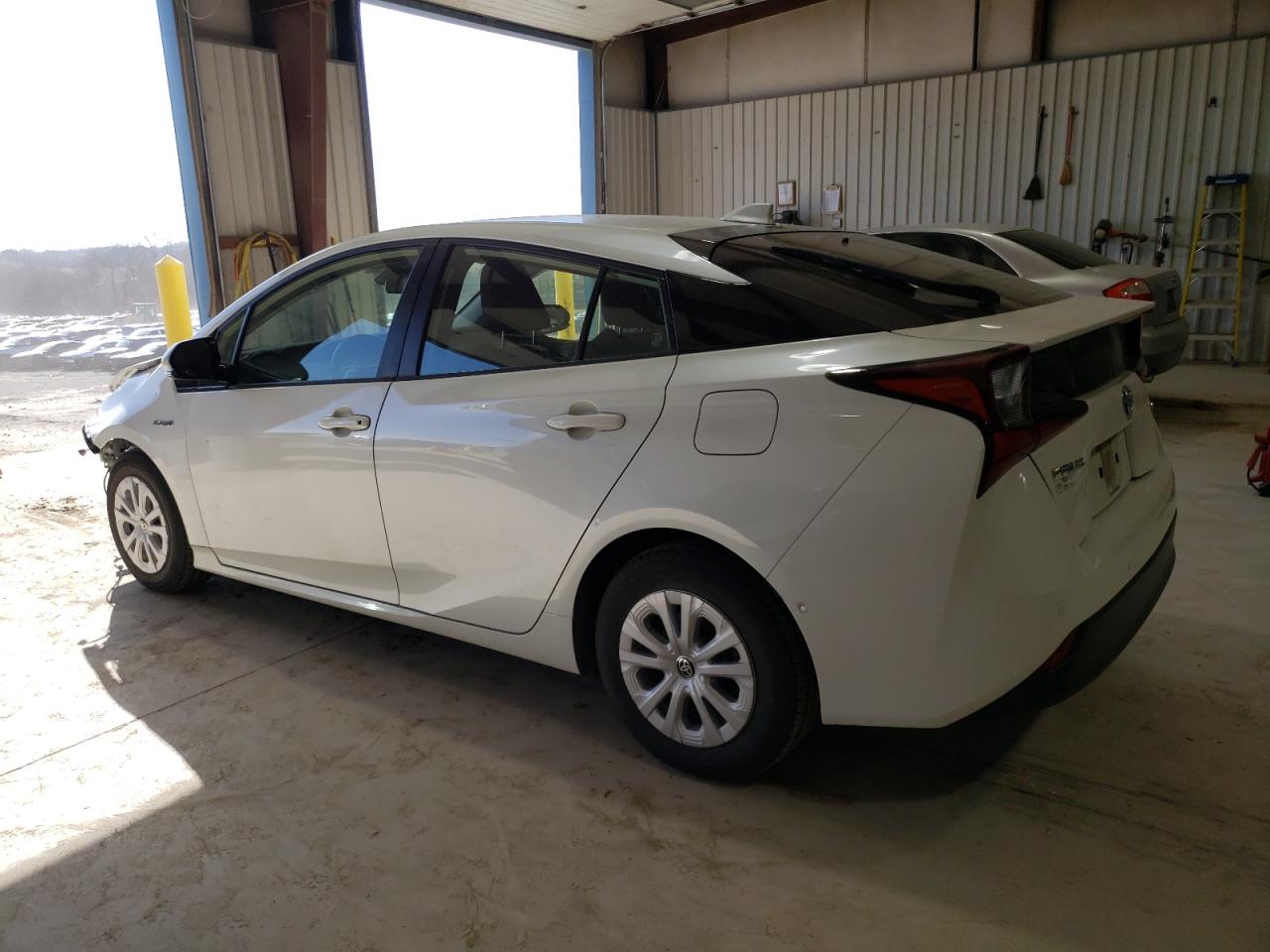 2020 Toyota Prius VIN JTDKARFU2L3107204 Copart auction photo, front end damage thumbnail 2