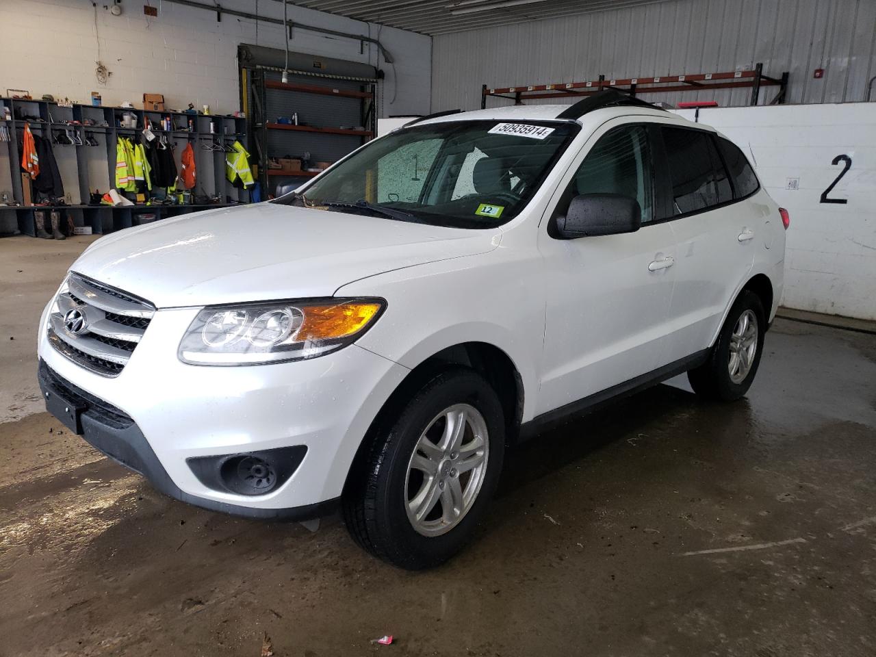 2012 Hyundai Santa Fe VIN 5XYZGDAB7CG165102