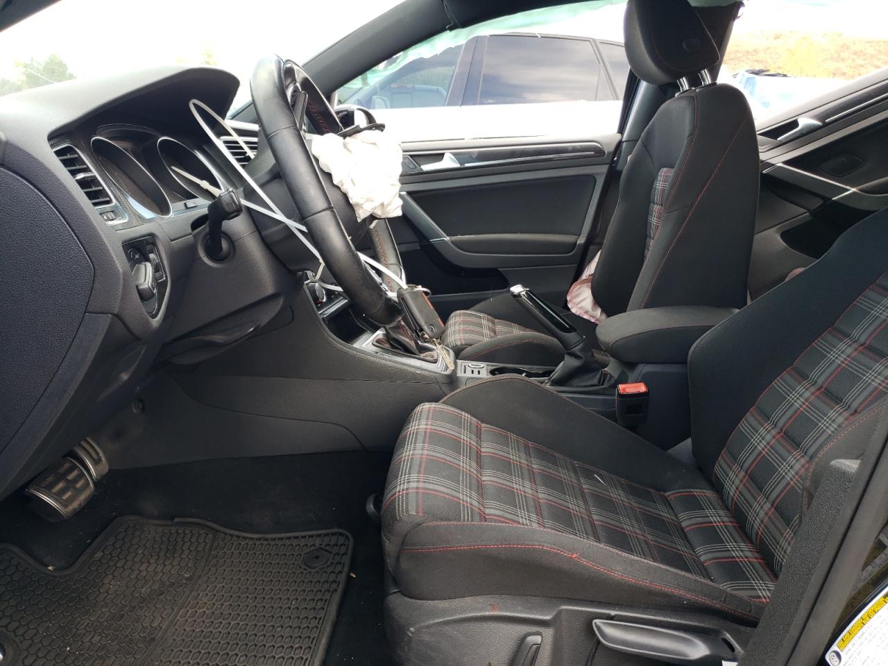 2017 Volkswagen GTI VIN 3VW4T7AUXHM030504 Copart auction photo, side / rear end damage thumbnail 7